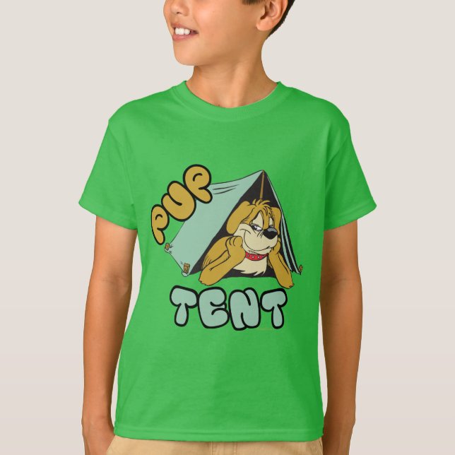 Camiseta Camping de tiendas de campaña (Anverso)