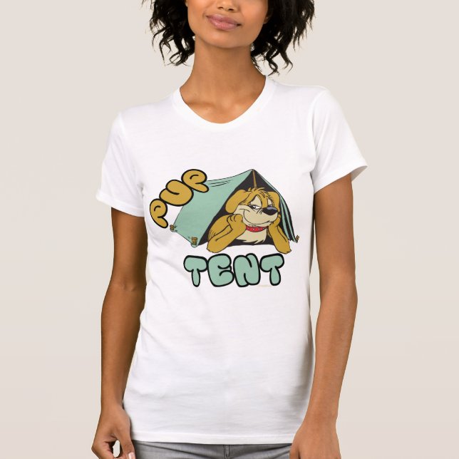 Camiseta Camping de tiendas de campaña (Anverso)