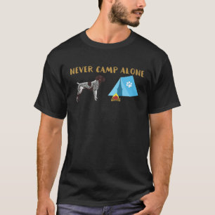 Camiseta Camping de tiendas de campaña de punteros al descu