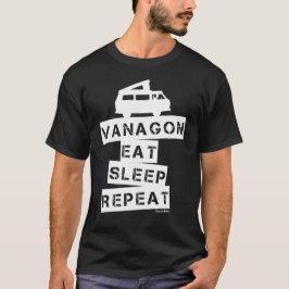 Camiseta Camping de Vanagon T3 