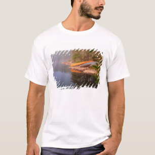 Camiseta Camping del Canoa Brumoso, Lago Kawnipi,