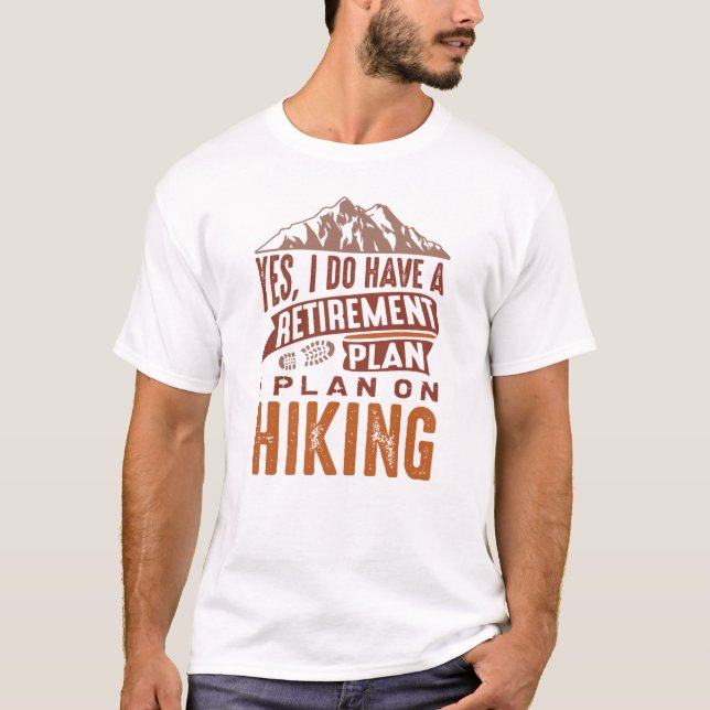 Camiseta Camping del Plan de Jubilación (Anverso)