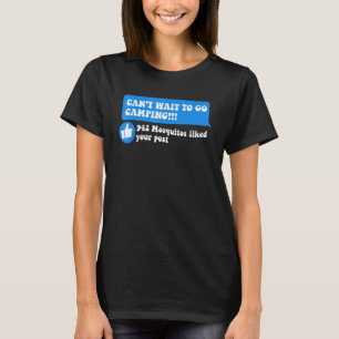 Camiseta Camping diciendo humor al aire libre Chiste Camp G