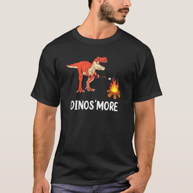 Camiseta Camping Dinosaur Camp (Anverso)