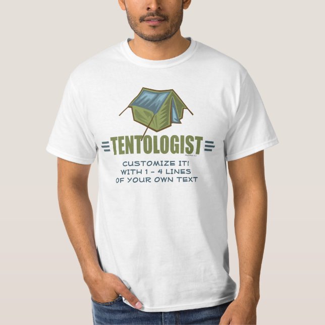 Camiseta Cámping divertido (Anverso)