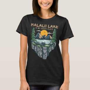 Camiseta Camping en barco de pesca My Happy Place Halalii L