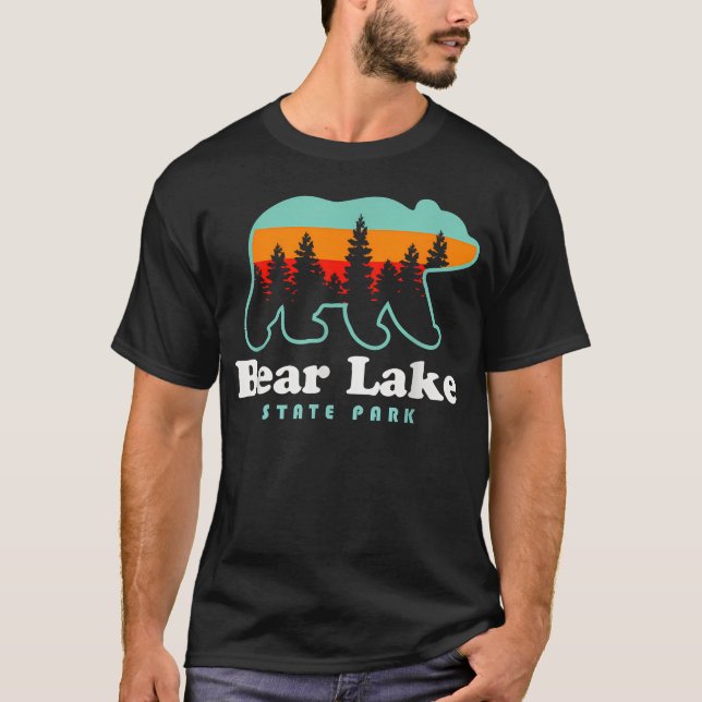 Camiseta Camping en Bear Lake State Park Utah (Anverso)