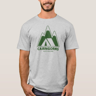 Camiseta Camping en el Parque Nacional Cairngorms