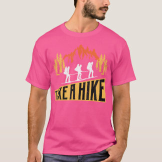 Camiseta Camping En La Montaña C De Senderismo Gracioso En 