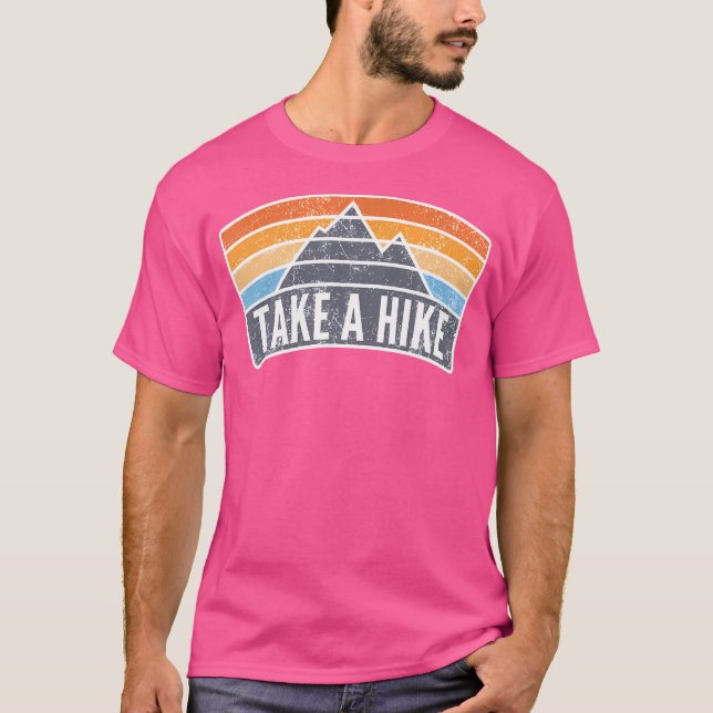 Camiseta Camping En La Montaña De Senderismo De Verano Arco (Anverso)
