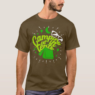 Camiseta Camping En Las Tiendas 4
