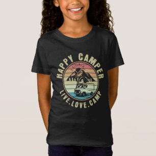 Camiseta Camping - En vivo. Amor. Campo al aire libre