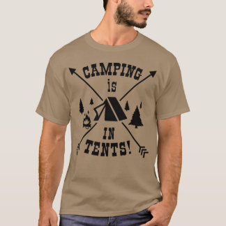 Camiseta Camping es Inents vintage