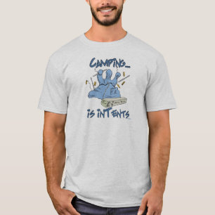 Camiseta Camping es intención