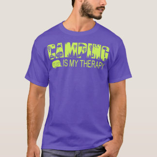 Camiseta Camping Es Mi Terapia