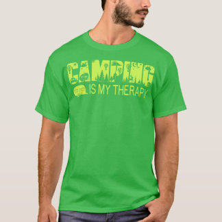 Camiseta Camping Es Mi Terapia