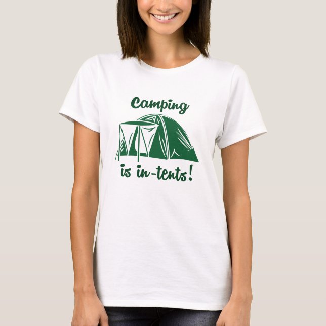 Camiseta Camping Está En Tiendas (Anverso)