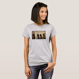 Camiseta Camping exterior Mujeres