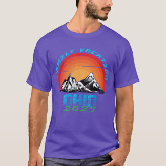 Camiseta Camping familiar Vacaciones familiares en Ohio 202