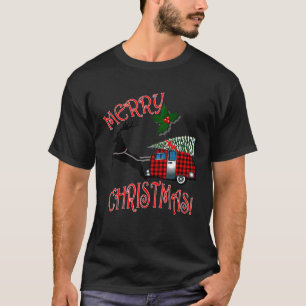 Camiseta Camping Feliz Regalo de Navidad Retro Cristo Retro