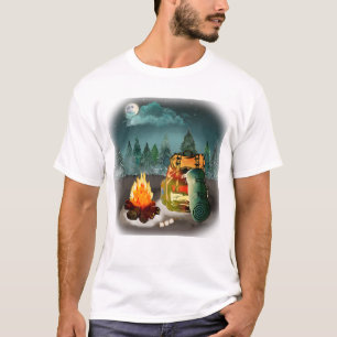 Camiseta Camping Forest Night Adventure