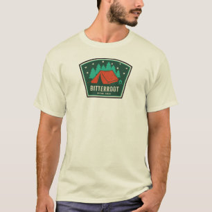Camiseta Camping Forestal Nacional Bitterroot
