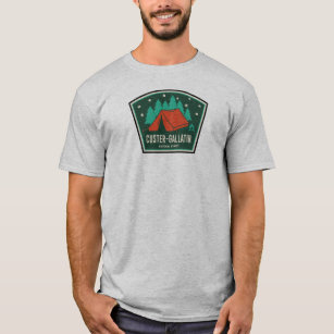 Camiseta Camping Forestal Nacional Custer Gallatin