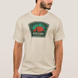 Camiseta Camping Forestal Nacional de Kootenai