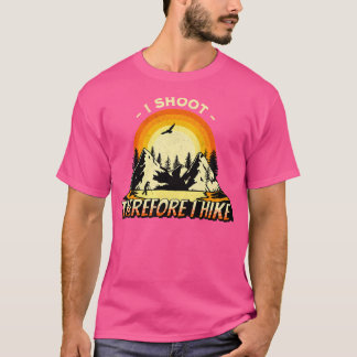 Camiseta Camping Fotográfico para excursionismo