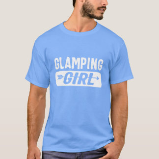 Camiseta Camping Glamping Girlee Campfire chica