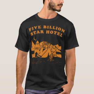 Camiseta Camping Gracioso - Hotel De Cinco Mil Millones De 