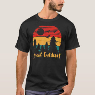 Camiseta Camping Great Outdoor Tri mezcla vacaciones de ver