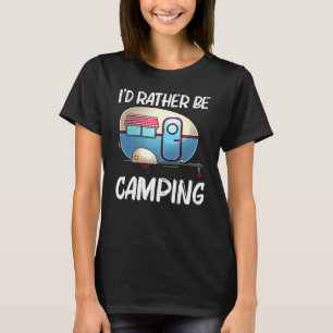 Camiseta Camping Guay Para Hombres Vehículo Recreativo Tr