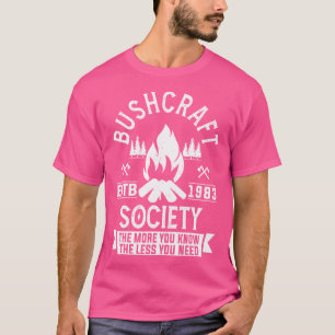 Camiseta Camping Hiking al aire libre Bushcraft Shirny Grat