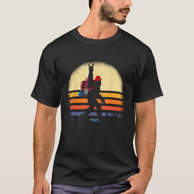 Camiseta Camping Hiking Mountain Camper Camp Adventure Expl (Anverso)