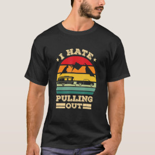 Camiseta Camping I Hate Expulsando Vintage Camper Rv Car