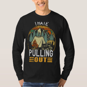 Camiseta Camping I Hate Sacando Camper Vintage T