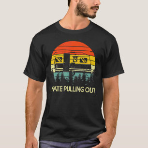 Camiseta Camping I Hate Sacando El Remolque De Viajes Retro