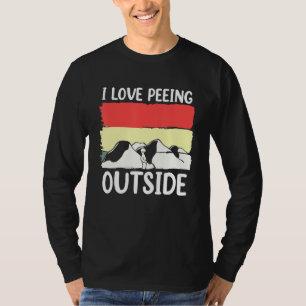 Camiseta Camping I Love Peir al aire libre