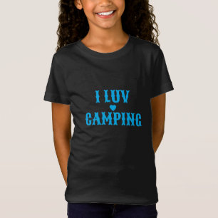 Camiseta Camping Kids T-Shirt I Luv