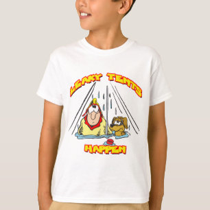 Camiseta Camping-LeakyTents