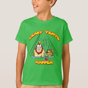 Camiseta Camping-LeakyTents
