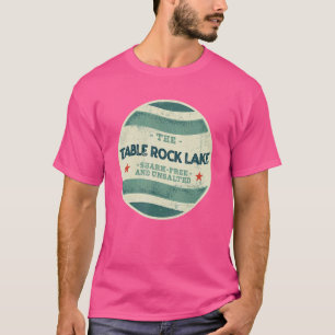 Camiseta Camping libre y no salado de tiburón de la roca de