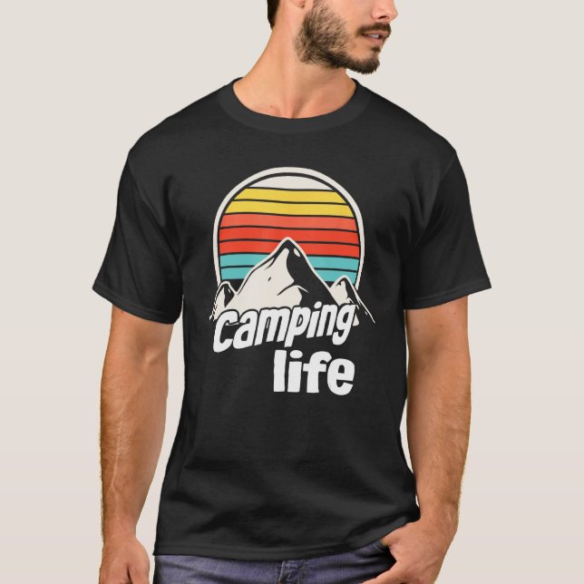 CAMISETA CAMPING LIFE (Anverso)