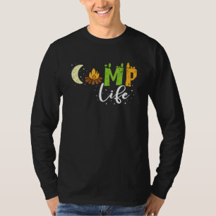 Camiseta Camping Life Camper Forest Camping Road Tri