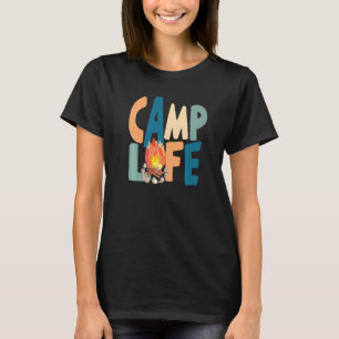Camiseta Camping Life Camper Summer Camp