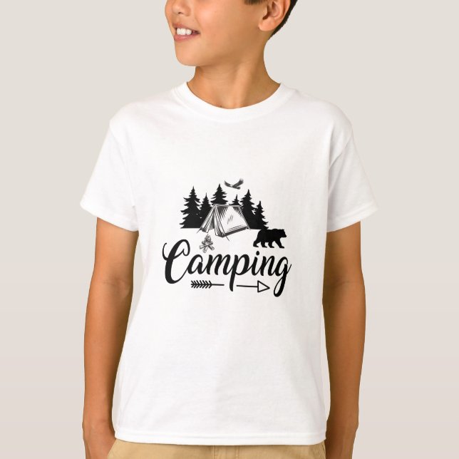 Camiseta Camping Lover - Camping Guay (Anverso)