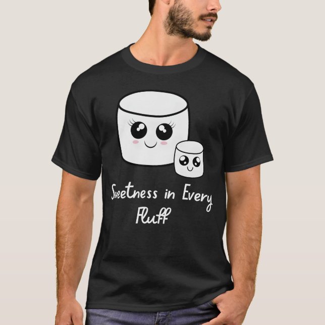 Camiseta Camping Lovers Marshmallow gift (Anverso)