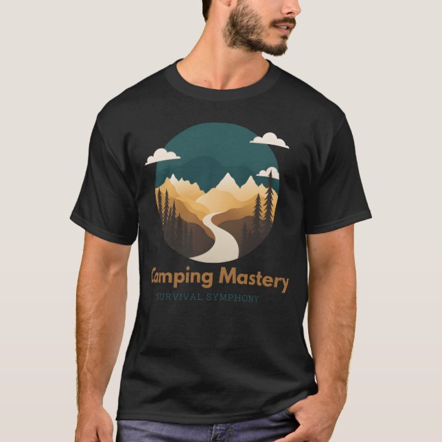Camiseta Camping Mastery Survival Symphony family (Anverso)