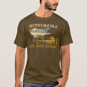 Camiseta Camping Minnewaska Parque Estatal Reserva Familiar